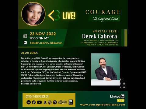 CB LIVE! Courage to Leap and Lead with Derek Cabrera, Episode 108 [Video]