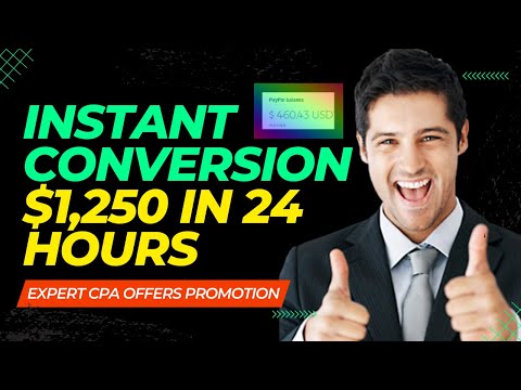 How To Start A Business With INSTANT CONVERSION TO EARN $1250 IN 24 HOURS, Make Money Online [Video]