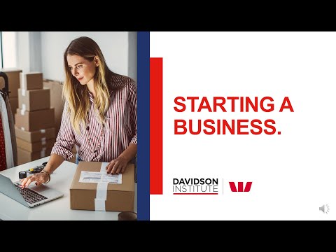 Starting a business [Video]