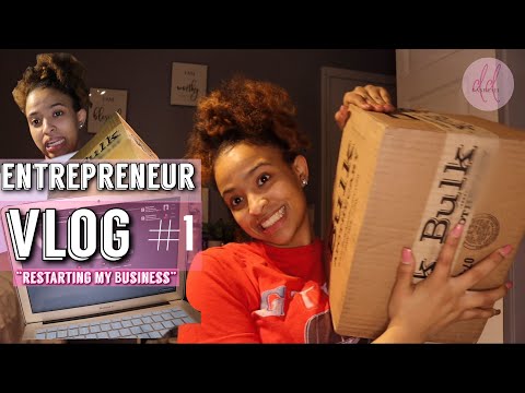 Entrepreneur VLOG #1 – Restarting my Business , new Package in 📦& My thoughts on ownership 🌐 [Video]