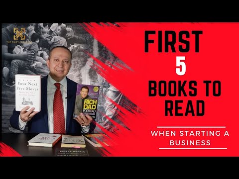 5 BOOKS TO READ WHEN STARTING A BUSINESS [Video]