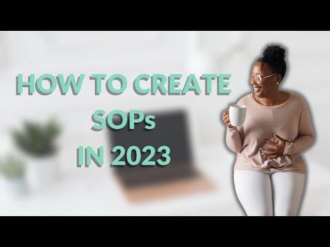 How To Create SOPs in 2023! [Video]
