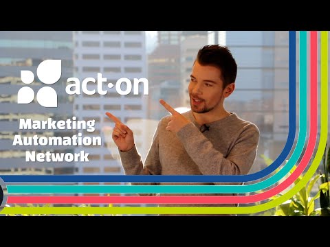 Boost efficiency with the Act-On Marketing Automation Network! [Video]