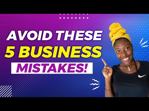 Starting a Business In 2023? Avoid These 5 Rookie Mistakes 🤫 [Video]