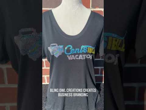 Business Branding – Rhinestone-designed shirts for your team or business [Video]