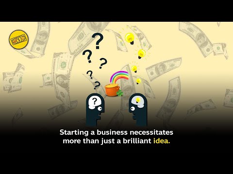 Starting a business necessitates more than just a brilliant idea [Video]