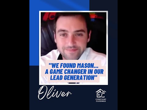 “We Found Mason… A Game Changer In Our Lead Generation | Testimonial of A Real Estate Agent [Video]