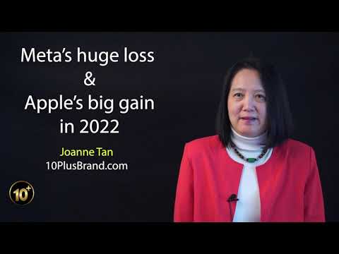 Meta’s Huge Loss & Apple’s Big Win in 2022_Business, Brand, & Marketing Strategies_by Joanne Z. Tan [Video]