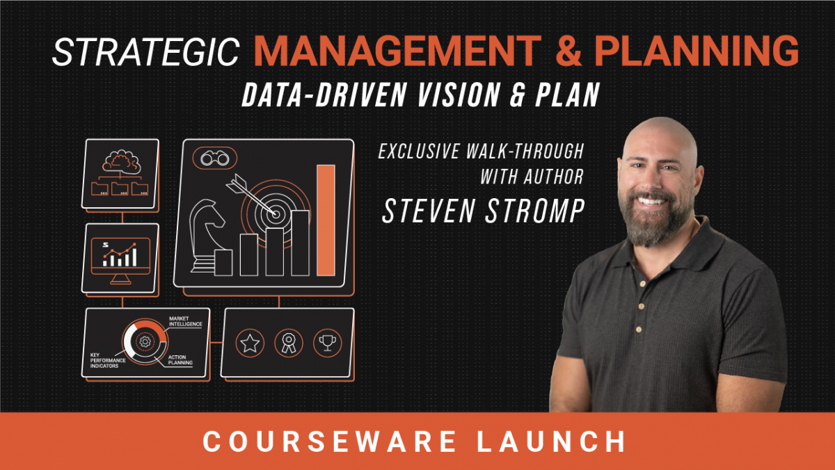 Strategic Management and Planning Courseware Launch [Video]