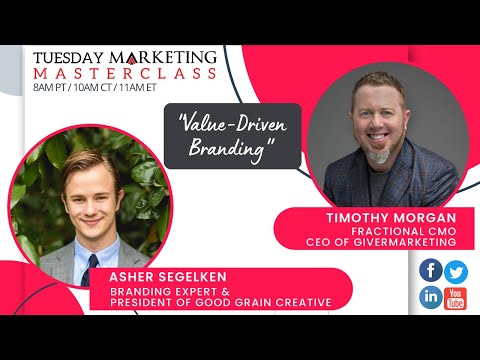 Tuesday Marketing Masterclass: Value-Driven Branding [Video]