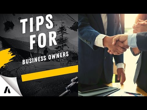 Tips when starting a business! [Video]