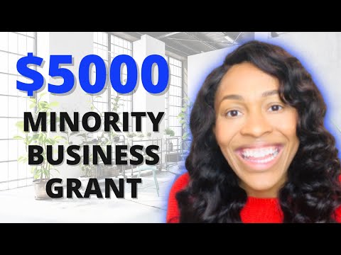 $5000 Minority Business Grant 2022 [Video]