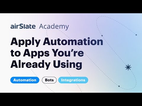 Integration Bots Course | airSlate Academy [Video]