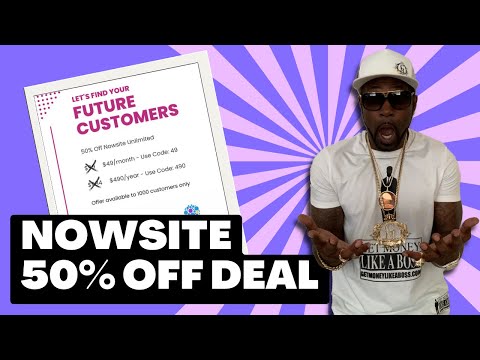 Nowsite 50% Off For a Year Deal – Nowsite Marketing | Salesflow [Video]