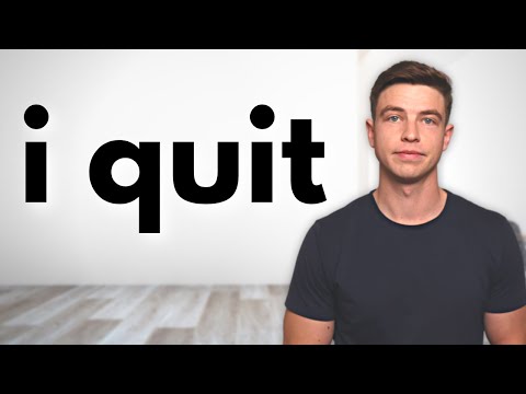 I Quit My Job (It Did NOT Go As Planned) [Video]