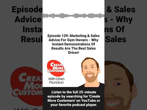 Why instant demonstrations of results are the best #sales driver! #marketing #branding #selling [Video]