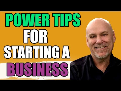Simple Tips For Powering Up When Starting A Business [Video]