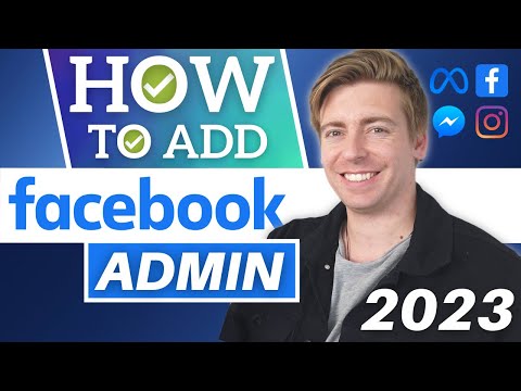 How To Add Admin To Facebook Business Page (2023) [Video]