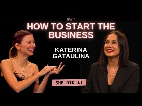 How to start a business from nothing, Katerina Gataulina about her book,  wedding and event agency [Video]