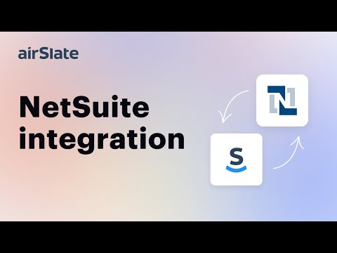 airSlate for NetSuite: Automate Sales and Logistics Processes [Video]