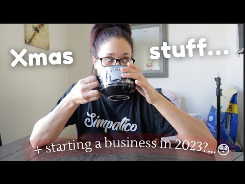 VLOG| Christmas, Moving + Starting a business! 🎄 [Video]