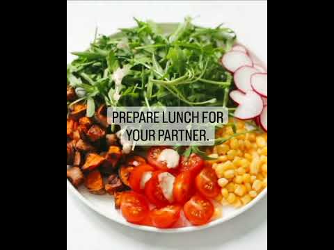 Prepare lunch for your partner.❤️#5lovelanguages #GaryChapman #actsofservice #relationships #couples [Video]