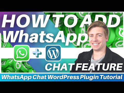 How To Add WhatsApp Chat To WordPress | Free WhatsApp Chat Plugin (2023) [Video]