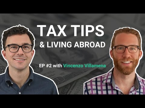 Tax Tips, Digital Nomad Life & Starting a Business with Vincenzo Villamena of Online Taxman [Video]