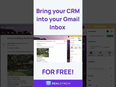 Bring your CRM into your Gmail Inbox FOR FREE! [Video]