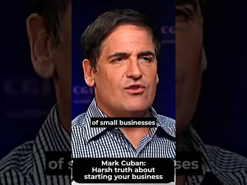 Harsh Truth about Starting a Business | Mark Cuban Speech #shorts [Video]