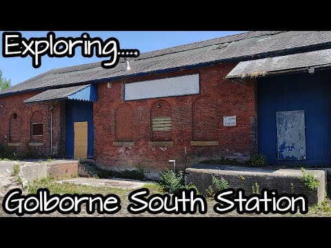 Exploring Golborne South Railway Station – closed disused abandoned – Warrington Wigan Newton WCML [Video]