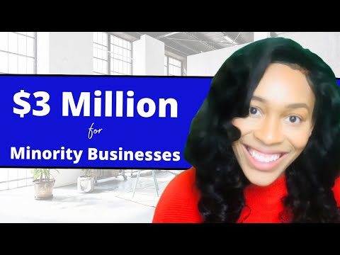 Small Business Grant | $3000000 Grant for Minority Owned Businesses | Business Grants 2023 [Video]