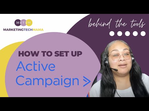 Behind The Tool: How to Set up Active Campaign [Video]