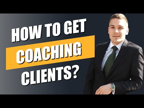 How to Get Coaching Clients? (For business & Executive Coaching) [Video]
