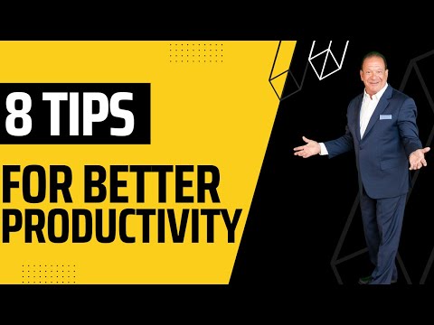 8 Self Improvement Tips for Better Productivity: Executive Coach Rick Goodman [Video]