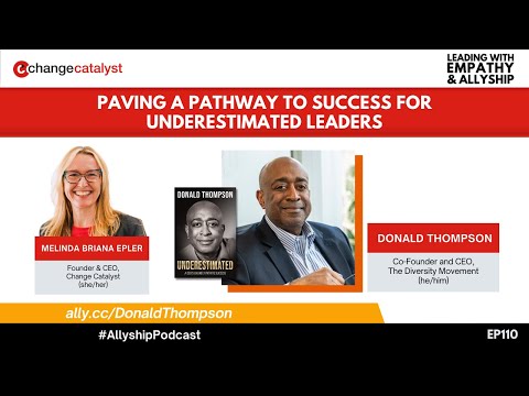 LEA EP110: Paving A Pathway To Success For Underestimated Leaders With Donald Thompson [Video]