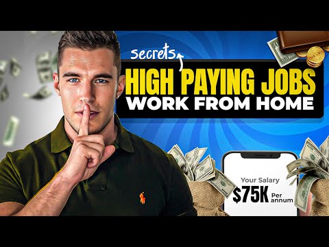 5 Little Known HIGH PAYING Remote Jobs No One Talks About (2023) [Video]