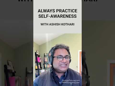 ALWAYS Practice Self-Awareness (with Ashish Kothari) #shorts [Video]
