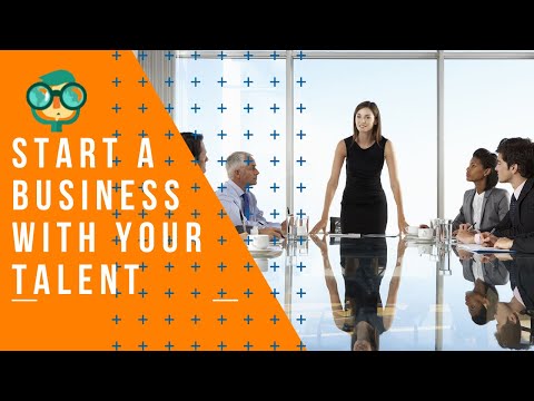 How to Start a Business Without Money Start a Business With Your Talent? [Video]