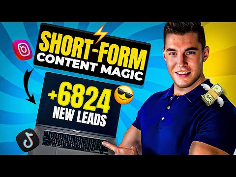 UNBELIEVABLE Results: How To Generate Inbound Leads With Short-Form Videos (Shorts, TikTok, Reels)