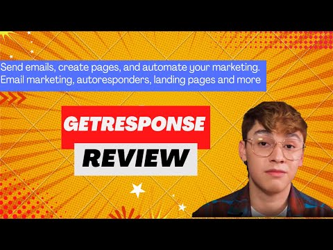 GetResponse Review, Demo + Tutorial I Professional Email Marketing for Everyone [Video]
