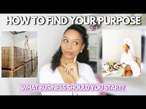 How to find your PURPOSE | tips on starting a business that’s right for you! [Video]