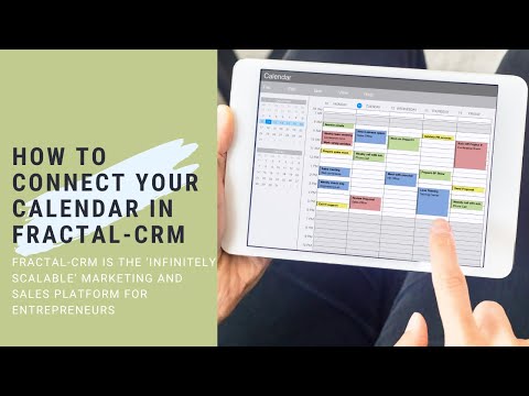 How to Connect Your Calendar in Fractal CRM [Video]