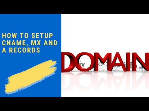 How To Setup MX, CNAME and A Records For Your Domain [Video]