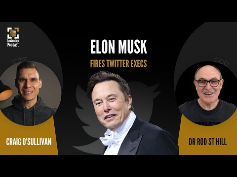 Elon Musk: Fires Twitter Execs [Video]