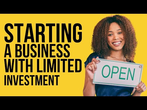 10 RULES FOR STARTING A BUSINESS WITH A SMALL INVESTMENT [Video]