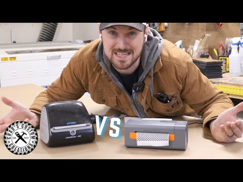 Does an Affordable Label Printer hold up to the $408 Dymo 4XL? [Video]