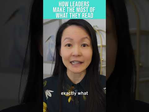 How Leaders Make the Most of What They Read [Video]