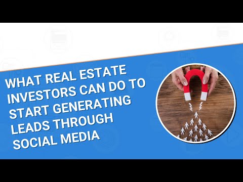 What Real Estate Investors Can Do To Start Generating Leads Through Social Media – BRAG – Part 3 [Video]