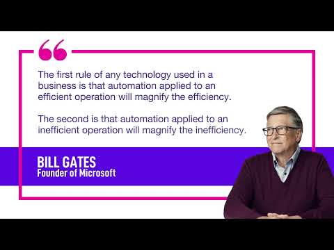5 Inspirational Quotes about Business Automation from Prominent Figures in the Industry [Video]